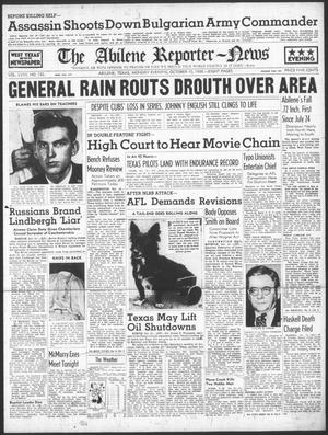 The Abilene Reporter-News (Abilene, Tex.), Vol. 58, No. 132, Ed. 1 Monday, October 10, 1938