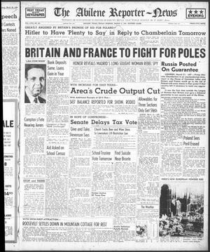 The Abilene Reporter-News (Abilene, Tex.), Vol. 58, No. 301, Ed. 2 Friday, March 31, 1939