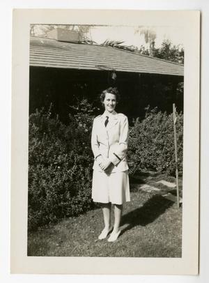 [Mary Lou Laager in Dress Uniform]