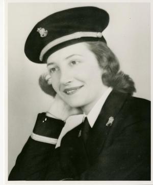 [Ensign Mary Mattei in Navy Nurse Corps Uniform]