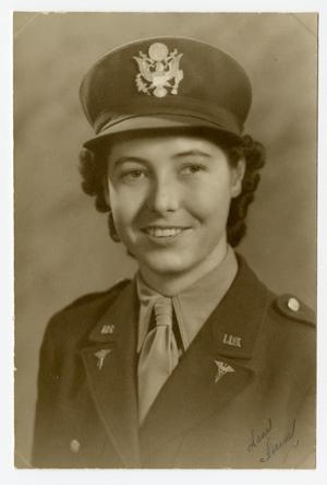 [Portrait of Florence Thelma Kieke in Army Nurse Corps Uniform]