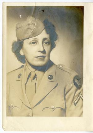 [Portrait of Geraldine W. Byrom in Army Nurse Corps Uniform]
