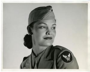 [Portrait of Unknown Member of Women's Auxiliary Corps]