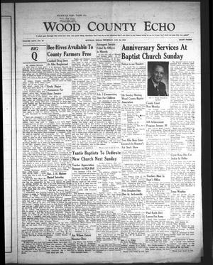 Wood County Echo (Quitman, Tex.), Vol. 26, No. 20, Ed. 1 Thursday, January 26, 1956