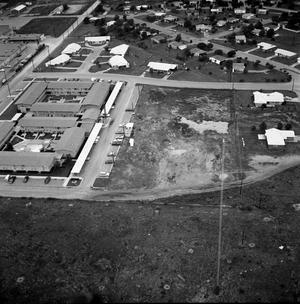 Primary view of object titled '[An Aerial View of Mineral Wells From the East-northeast, 1967]'.