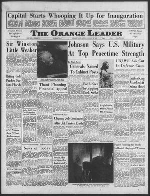 The Orange Leader (Orange, Tex.), Vol. 62, No. 14, Ed. 2 Monday, January 18, 1965