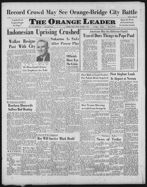 The Orange Leader (Orange, Tex.), Vol. 62, No. 232, Ed. 2 Friday, October 1, 1965