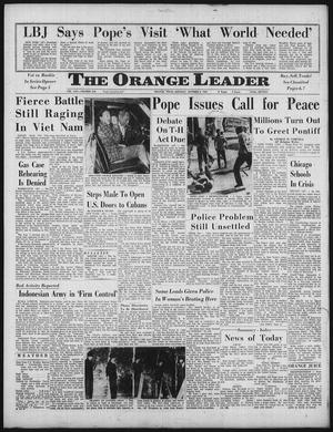 The Orange Leader (Orange, Tex.), Vol. 62, No. 234, Ed. 2 Monday, October 4, 1965