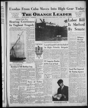 The Orange Leader (Orange, Tex.), Vol. 62, No. 242, Ed. 1 Wednesday, October 13, 1965