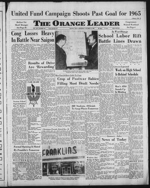 The Orange Leader (Orange, Tex.), Vol. 62, No. 254, Ed. 1 Wednesday, October 27, 1965