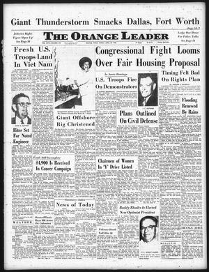 The Orange Leader (Orange, Tex.), Vol. 63, No. 103, Ed. 2 Friday, April 29, 1966