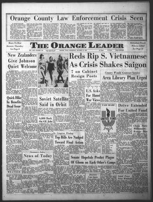 The Orange Leader (Orange, Tex.), Vol. 63, No. 250, Ed. 1 Wednesday, October 19, 1966
