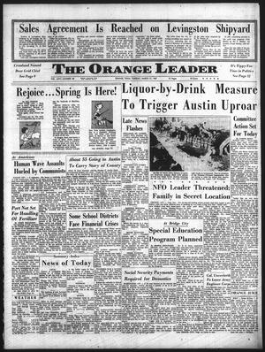 The Orange Leader (Orange, Tex.), Vol. 64, No. 68, Ed. 1 Tuesday, March 21, 1967