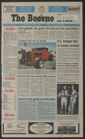 The Boerne Star (Boerne, Tex.), Vol. 91, No. 42, Ed. 1 Wednesday, October 18, 1995