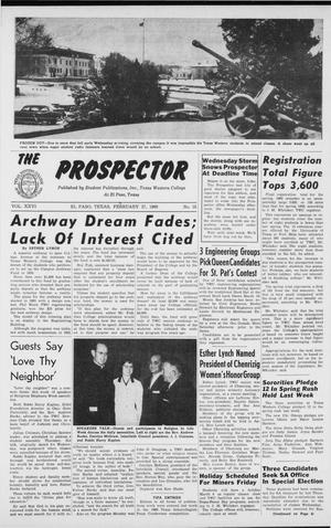 The Prospector (El Paso, Tex.), Vol. 26, No. 18, Ed. 1 Saturday, February 27, 1960
