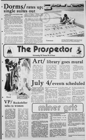 The Prospector (El Paso, Tex.), Vol. 42, No. 5, Ed. 1 Thursday, July 3, 1975