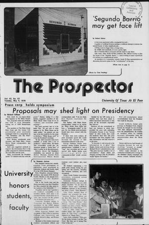 The Prospector (El Paso, Tex.), Vol. 42, No. 67, Ed. 1 Tuesday, May 4, 1976