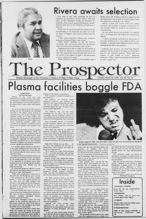 The Prospector (El Paso, Tex.), Vol. 45, No. 50, Ed. 1 Tuesday, March 27, 1979
