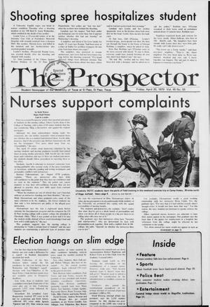 The Prospector (El Paso, Tex.), Vol. 45, No. 55, Ed. 1 Friday, April 20, 1979