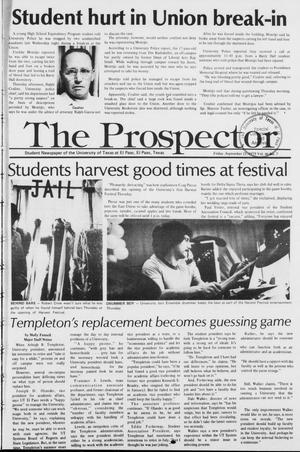 The Prospector (El Paso, Tex.), Vol. 46, No. 7, Ed. 1 Friday, September 21, 1979