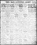 Thumbnail image of item number 1 in: 'The San Antonio Light (San Antonio, Tex.), Vol. 40, No. 102, Ed. 1 Friday, April 30, 1920'.
