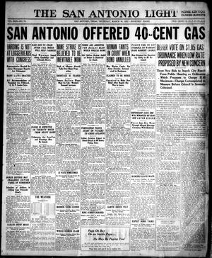 The San Antonio Light (San Antonio, Tex.), Vol. 42, No. 70, Ed. 1 Thursday, March 30, 1922