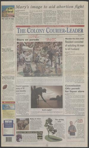 Primary view of object titled 'The Colony Courier-Leader (The Colony, Tex.), Vol. 18, No. 9, Ed. 1 Thursday, June 24, 1999'.