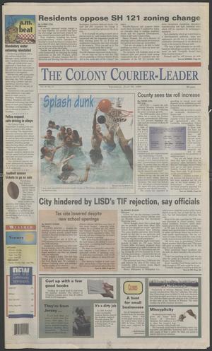 Primary view of object titled 'The Colony Courier-Leader (The Colony, Tex.), Vol. 18, No. 14, Ed. 1 Thursday, July 29, 1999'.