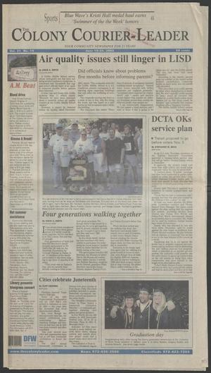 The Colony Courier-Leader (The Colony, Tex.), Vol. 21, No. 19, Ed. 1 Wednesday, June 19, 2002