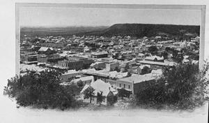 [Photograph of Mineral Wells from East Mountain]