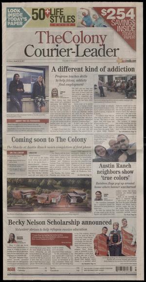 The Colony Courier-Leader (The Colony, Tex.), Vol. 37, No. 7, Ed. 1 Sunday, March 19, 2017