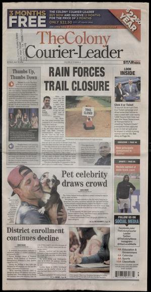 The Colony Courier-Leader (The Colony, Tex.), Vol. 39, No. 15, Ed. 1 Sunday, May 19, 2019