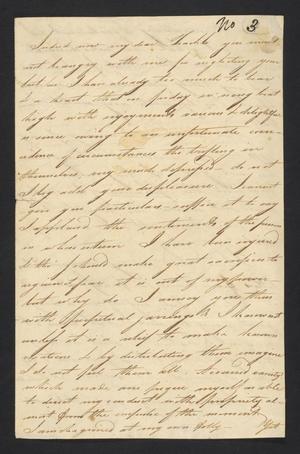 Primary view of object titled '[Letter from Andrew D. Campbell to Littleton Dennis Teackle - February 26, 1799]'.