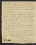 Thumbnail image of item number 2 in: '[Letter from Elizabeth Upshur Teackle to her sister, Ann Upshur Eyre, April 1800]'.