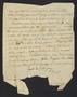 Primary view of [Letter from Elizabeth Upshur Teackle to her sister Ann Upshur Eyre] - May 6, 1800]