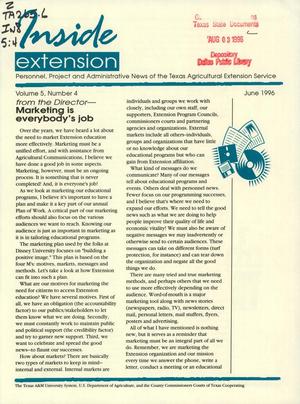 Inside Extension, Volume 5, Number 4, June 1996