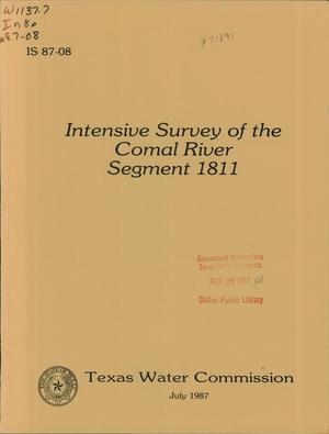 Intensive Survey of the Comal River Segment 1811