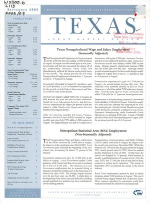 Texas Labor Market Review, September 2002