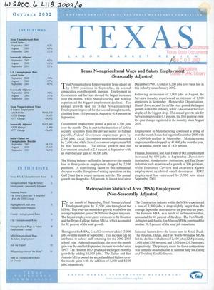Texas Labor Market Review, October 2002