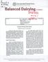 Primary view of Balanced Dairying: Economics, Volume 15, Number 1, May 1995