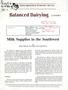Journal/Magazine/Newsletter: Balanced Dairying: Economics, Volume 12, Number 1, April 1992
