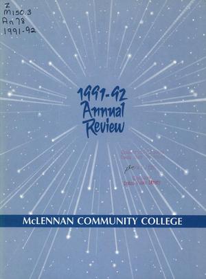 Primary view of object titled 'McLennan Community College Annual Review: 1992'.