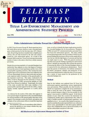TELEMASP Bulletin, Volume 3, Number 3, June 1996
