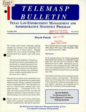 TELEMASP Bulletin, Volume 5, Number 8, November 1998