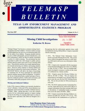 TELEMASP Bulletin, Volume 14, Number 3, May/June 2007