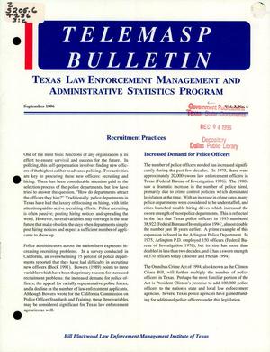 TELEMASP Bulletin, Volume 3, Number 6, September 1996