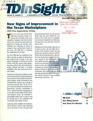 TDInSight, Volume 2, Number 2, December 2004/January 2005