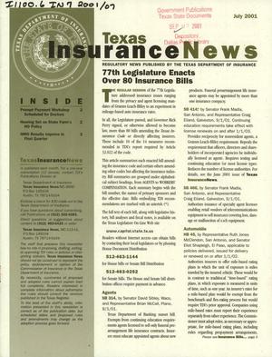 Texas Insurance News, July 2001