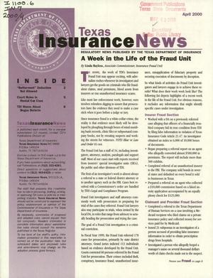 Texas Insurance News, April 2000