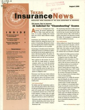Texas Insurance News, August 1999